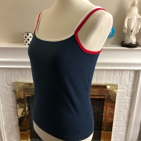 Women's H&M Navy Tank Top Size L - Picture 2 of 3